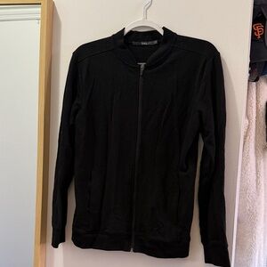 Ibex Shak Jacket: Zip-Up Merino Wool Bomber-Style Sweater Jacket